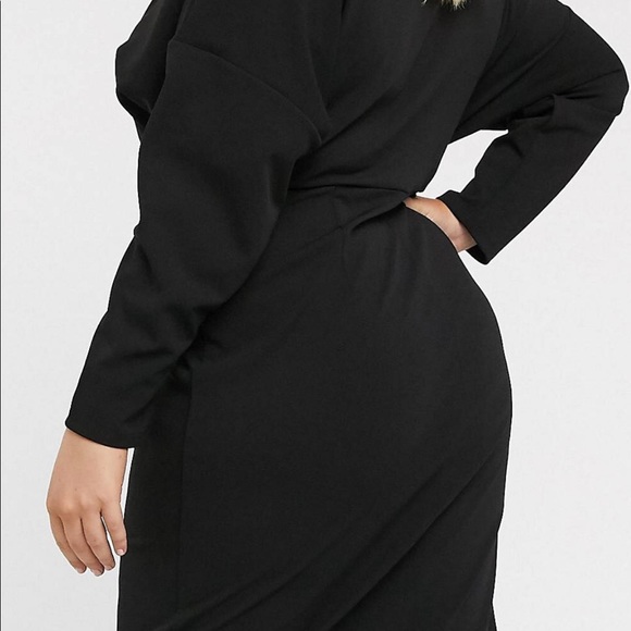 ASOS NWT BLACK DRESS - Picture 3 of 3